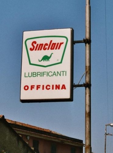 Sinclair Leuchtreklame Italien
