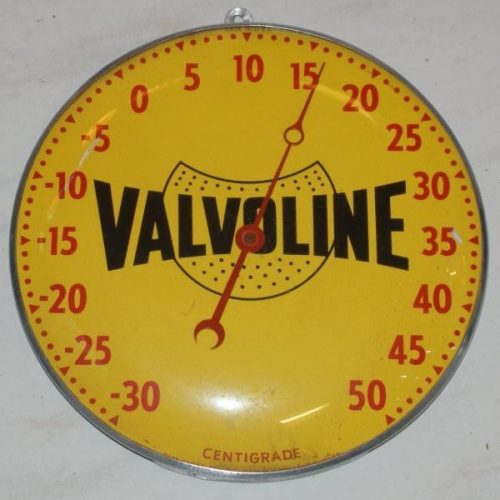 Valvoline Thermometer Rund