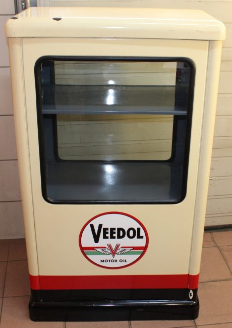 Veedol Motor Oil Oeldosenschrank