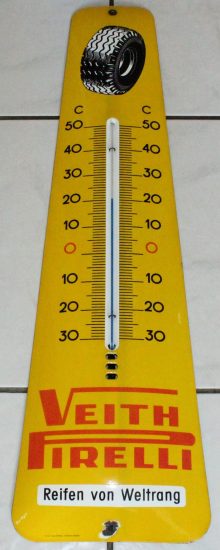 Veith Thermometer Emailschild 1