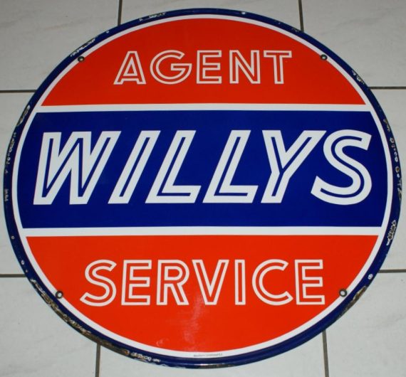 Willys Service Emailschild