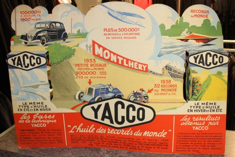 Yacco Karton Reklame